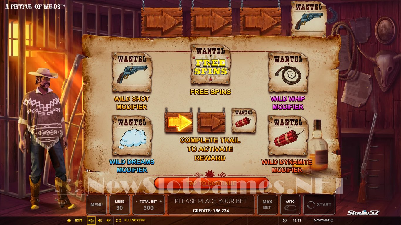 A Fistful of Wilds Slot Demo Image