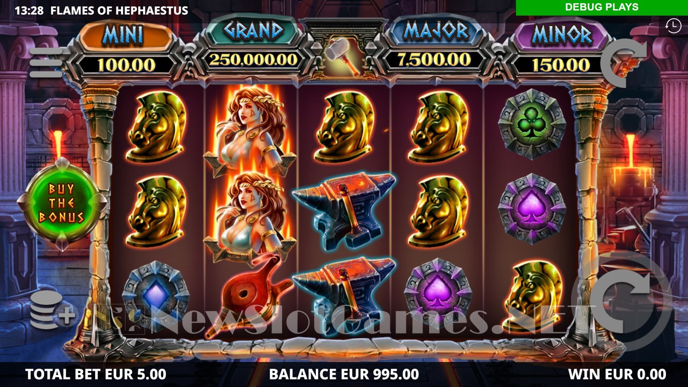 Flames of Hephaestus Slot Demo Image