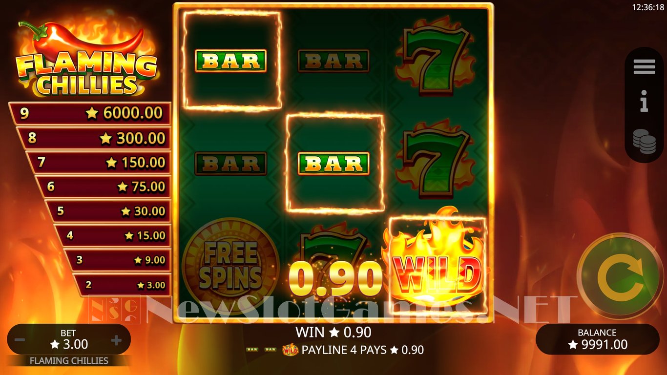 Flaming Chillies Slot Slot Image in Demo - pic. 2