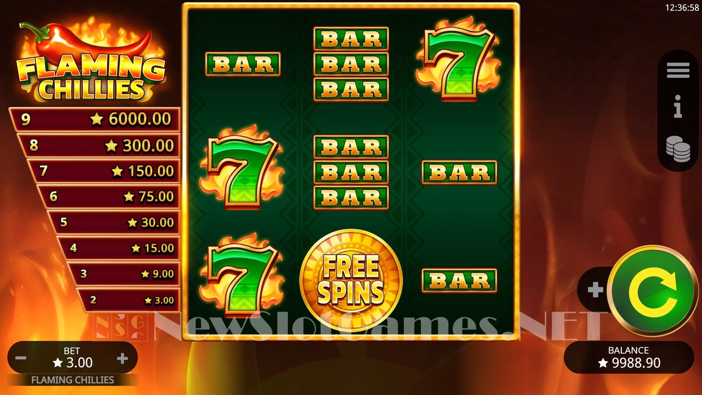Flaming Chillies Slot Slot Image in Demo - pic. 5