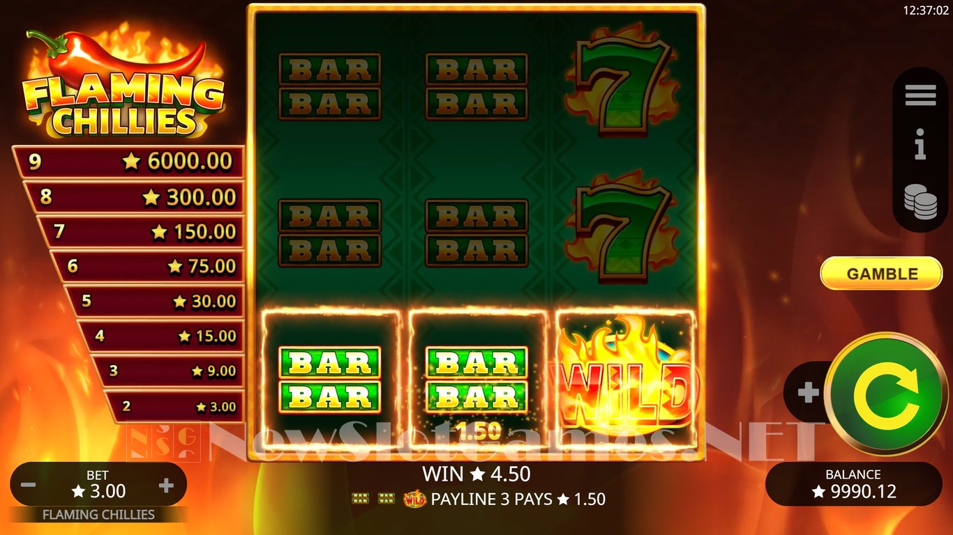 Flaming Chillies Slot Slot Image in Demo - pic. 6