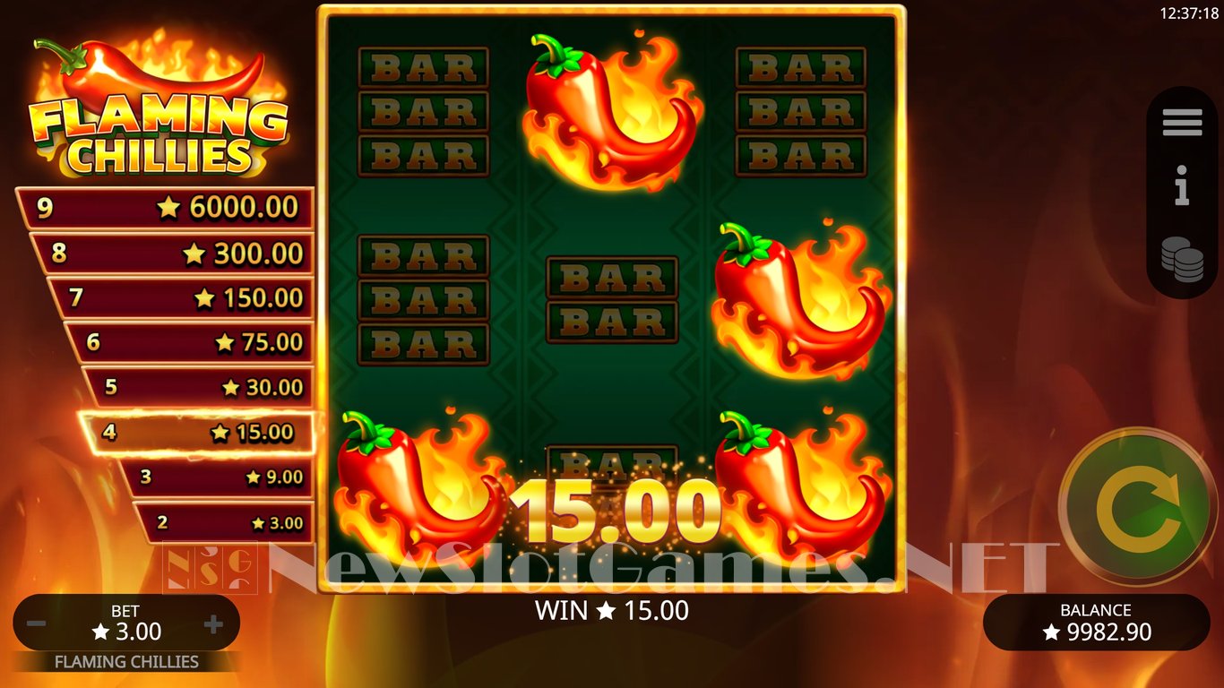 Flaming Chillies Slot Slot Image in Demo - pic. 7