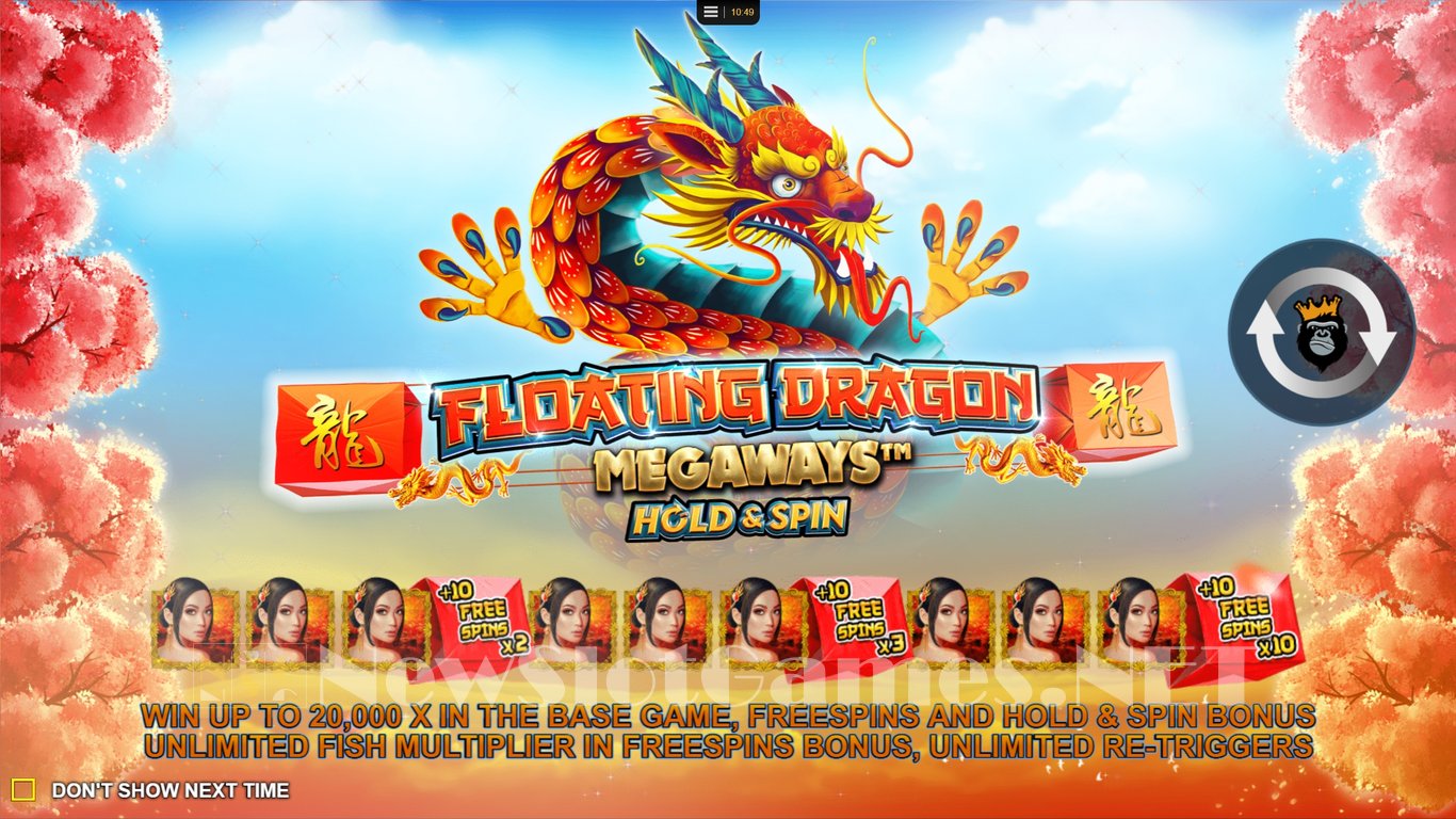Floating Dragon Megaways Slot Demo Image