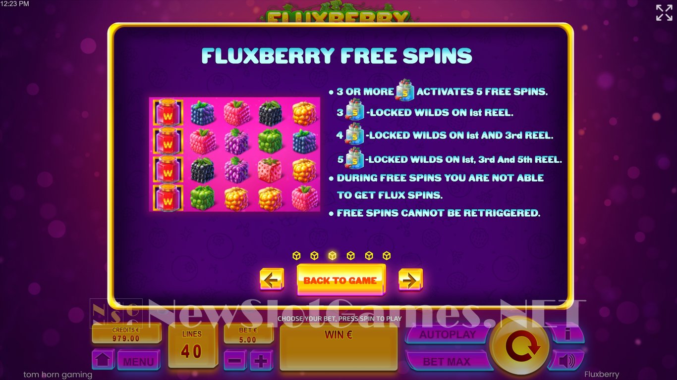Fluxberry Slot Slot Image in Demo - pic. 5
