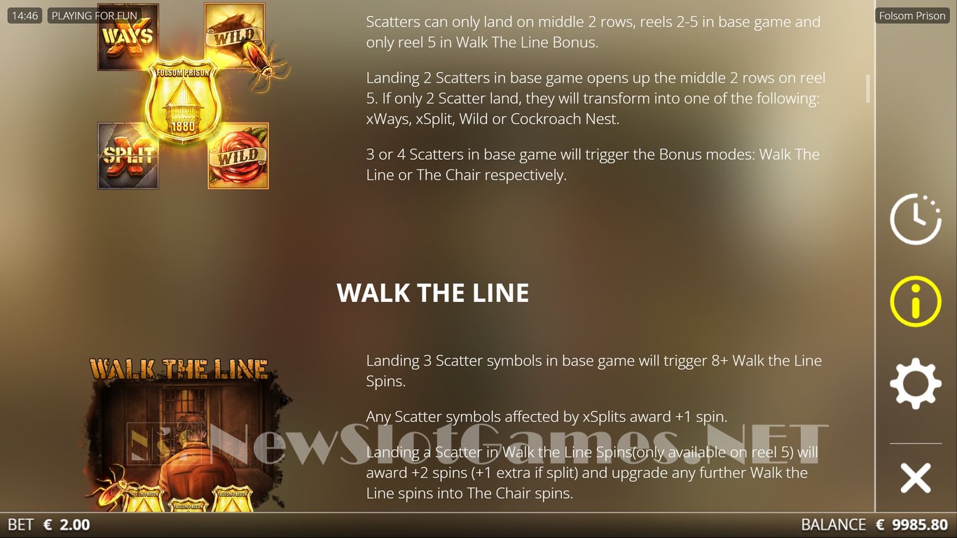 Folsom Prison Slot Slot Image in Demo - pic. 7