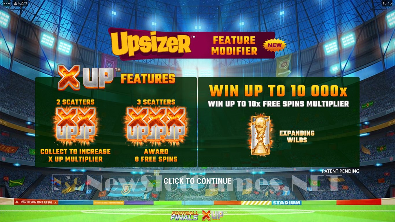 Football Finals X UP Slot Demo Image