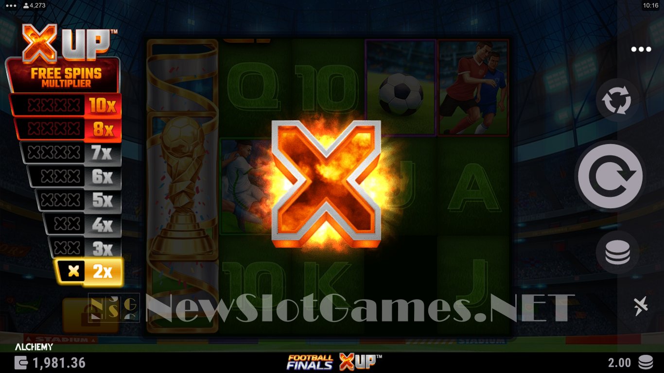 Football Finals X UP Slot Slot Image in Demo - pic. 2