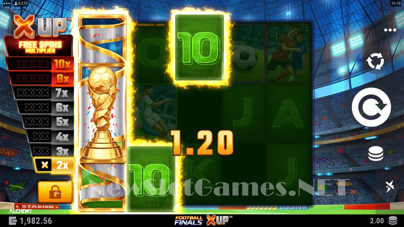 Football Finals X UP Slot Slot Image in Demo - pic. 3