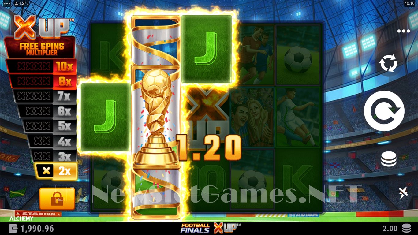 Football Finals X UP Slot Slot Image in Demo - pic. 8