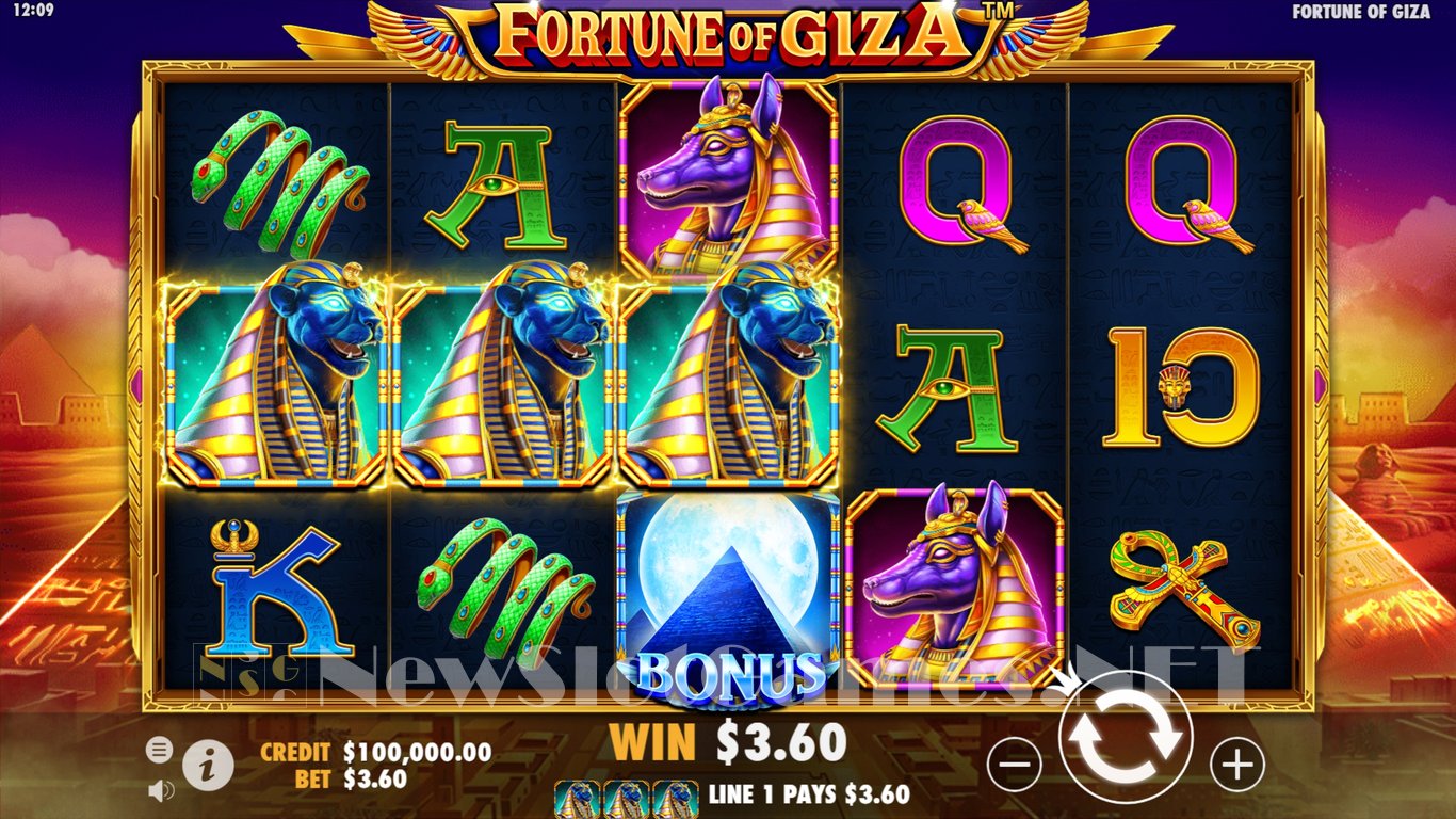 Fortune of Giza Slot Demo Image
