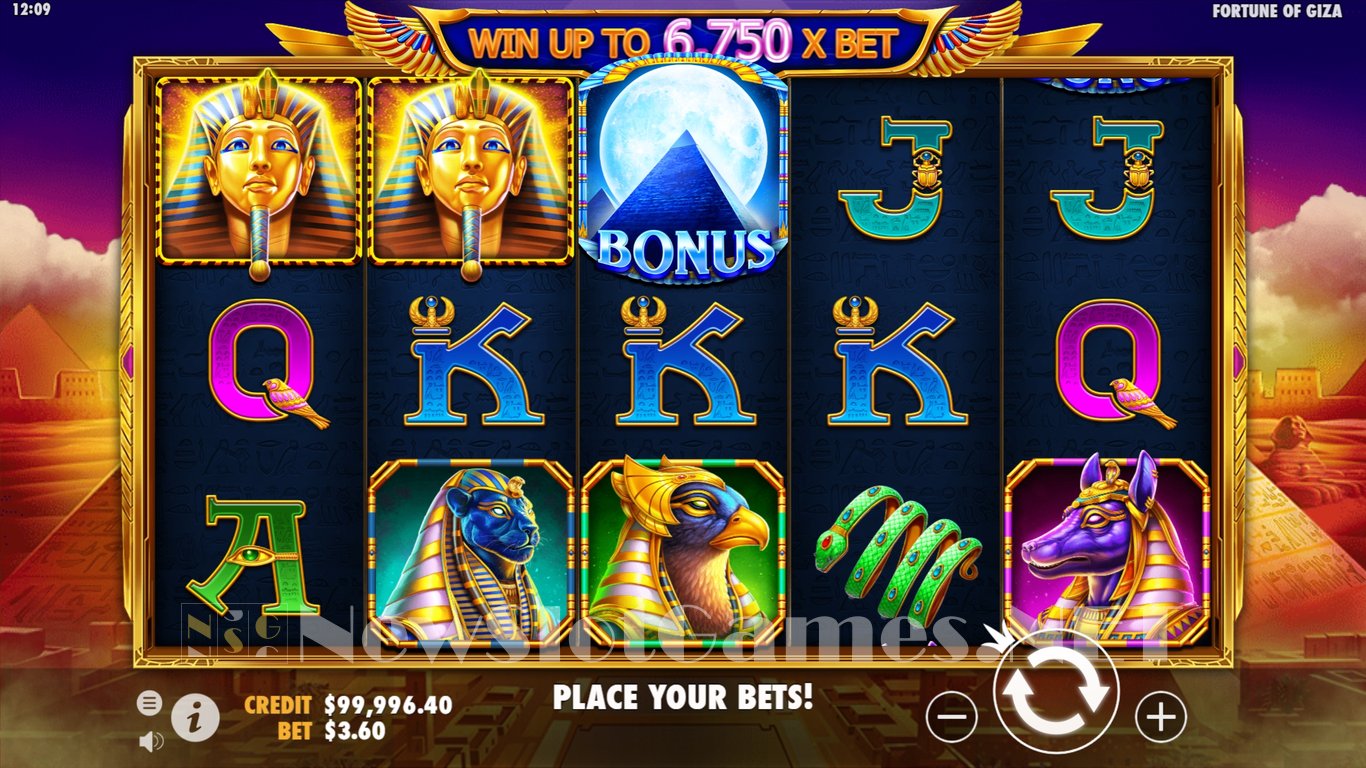 Fortune of Giza Slot Slot Image in Demo - pic. 2