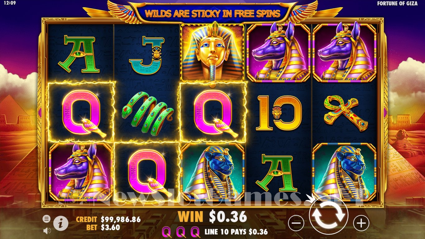 Fortune of Giza Slot Slot Image in Demo - pic. 6