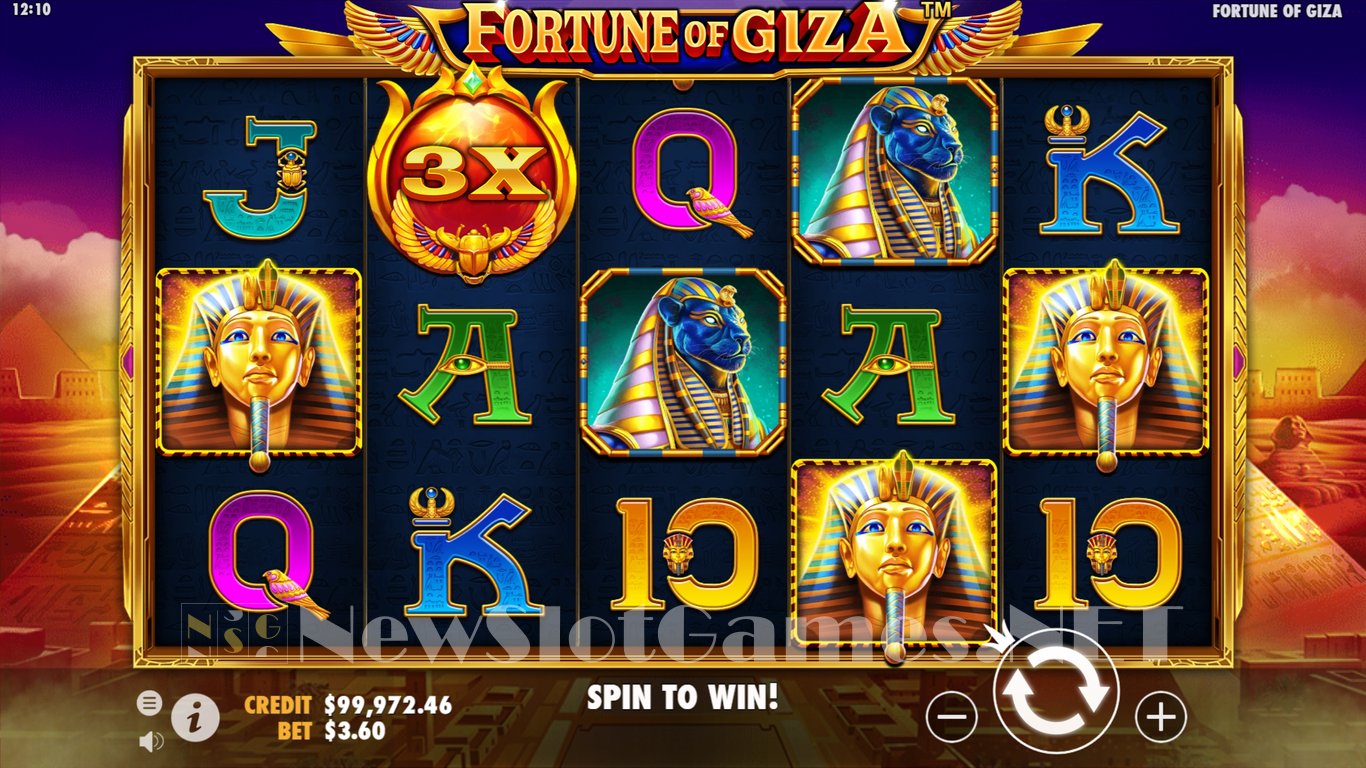 Fortune of Giza Slot Slot Image in Demo - pic. 7