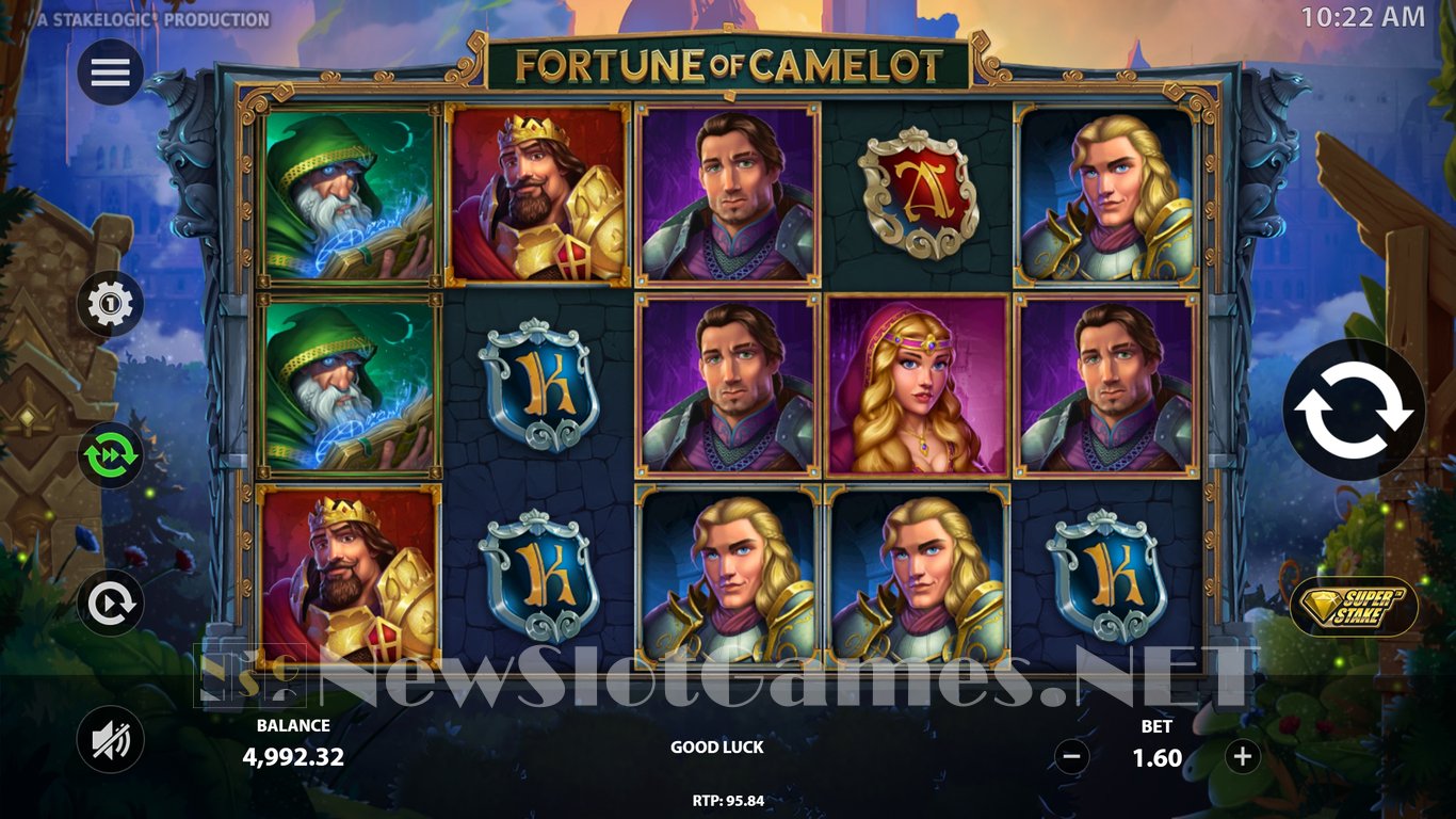 Fortune of Camelot Slot Slot Image in Demo - pic. 8