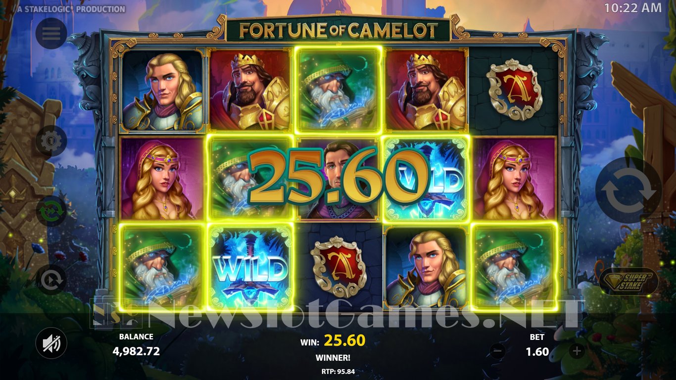 Fortune of Camelot Slot Slot Image in Demo - pic. 9
