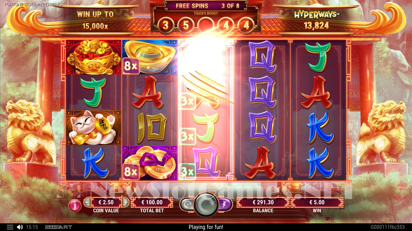 Fortune Tiger HyperWays Slot Slot Image in Demo - pic. 11