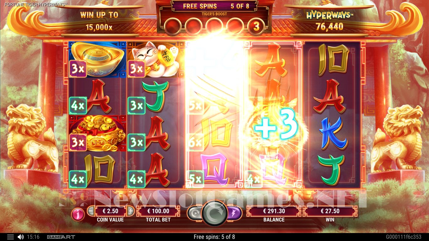 Fortune Tiger HyperWays Slot Slot Image in Demo - pic. 14