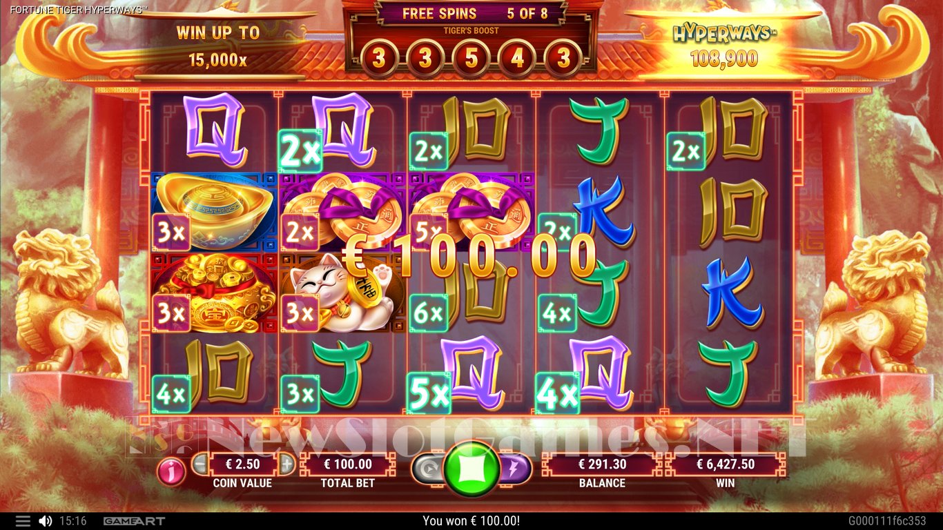 Fortune Tiger HyperWays Slot Slot Image in Demo - pic. 15