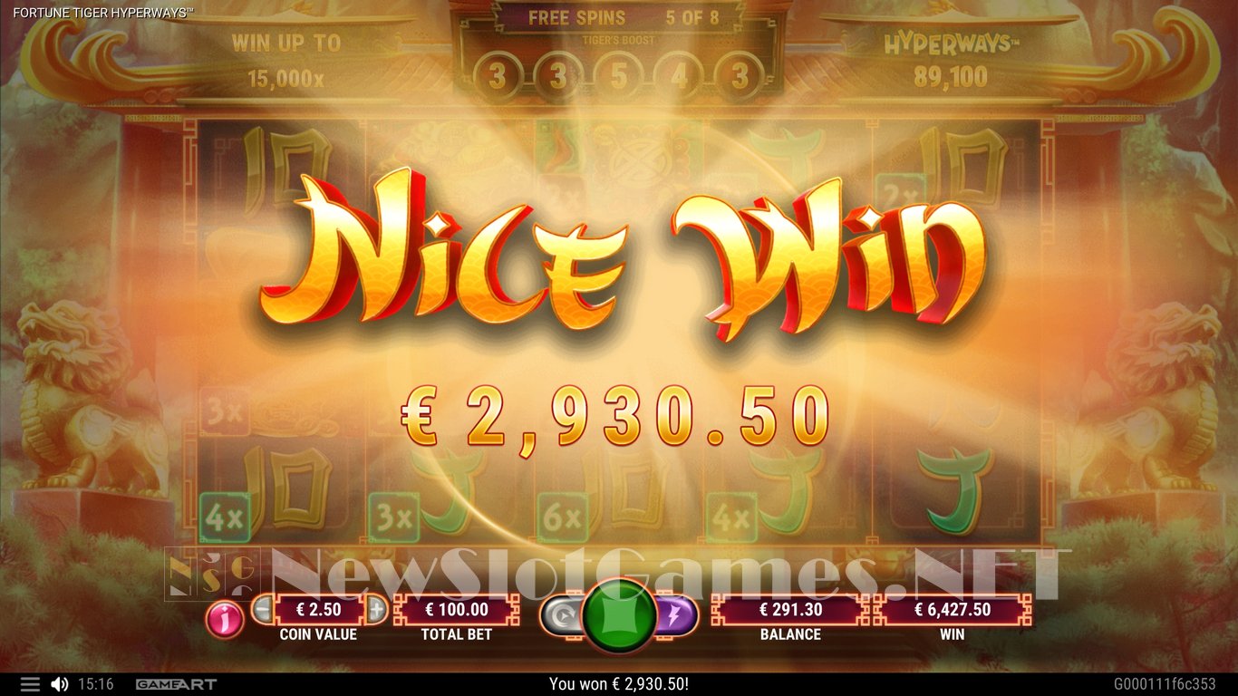 Fortune Tiger HyperWays Slot Slot Image in Demo - pic. 16