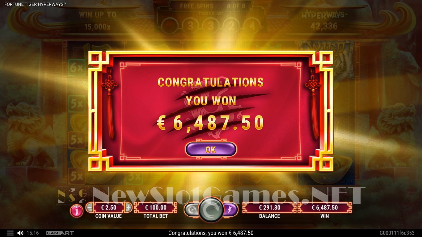 Fortune Tiger HyperWays Slot Slot Image in Demo - pic. 18