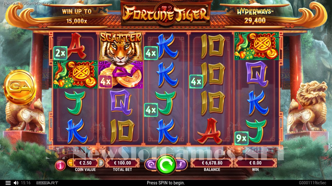 Fortune Tiger HyperWays Slot Slot Image in Demo - pic. 19