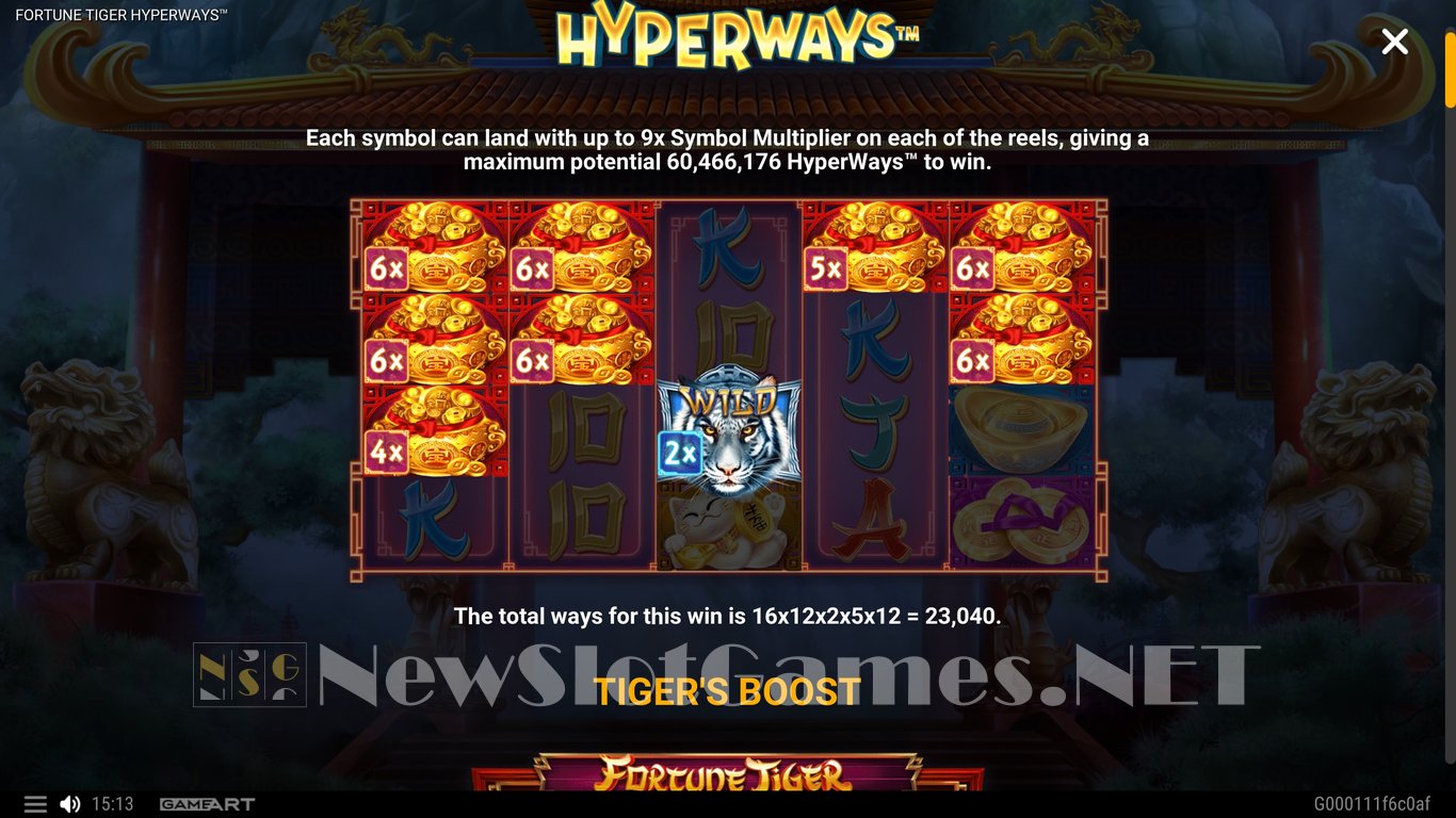 Fortune Tiger HyperWays Slot Slot Image in Demo - pic. 5