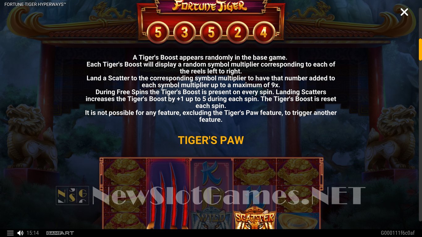 Fortune Tiger HyperWays Slot Slot Image in Demo - pic. 6