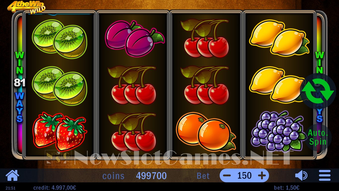 Four the Win Wild Slot Slot Image in Demo - pic. 2