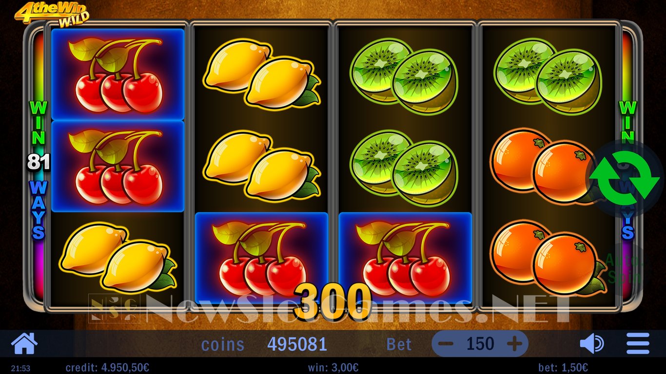 Four the Win Wild Slot Slot Image in Demo - pic. 8