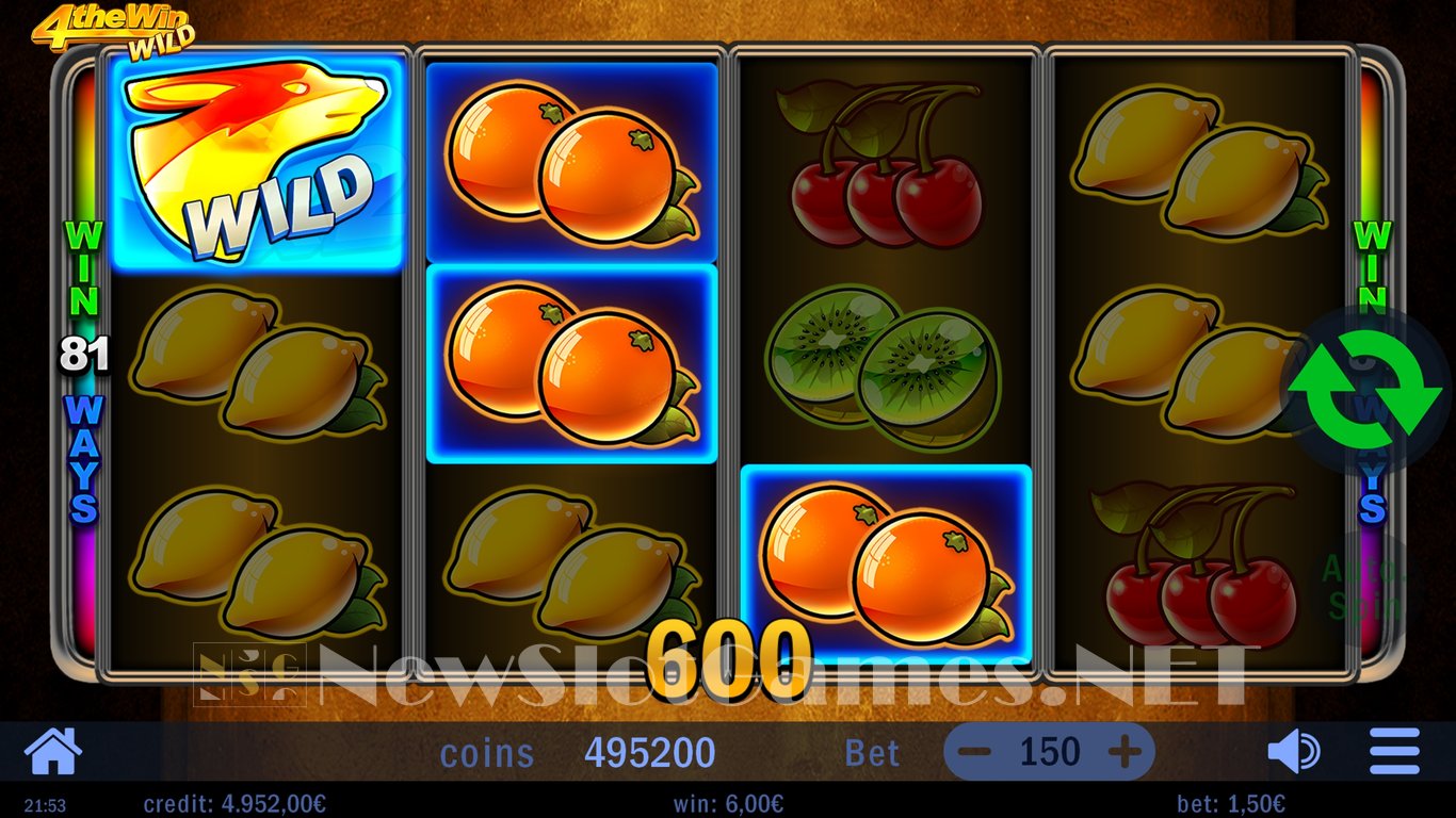 Four the Win Wild Slot Slot Image in Demo - pic. 9