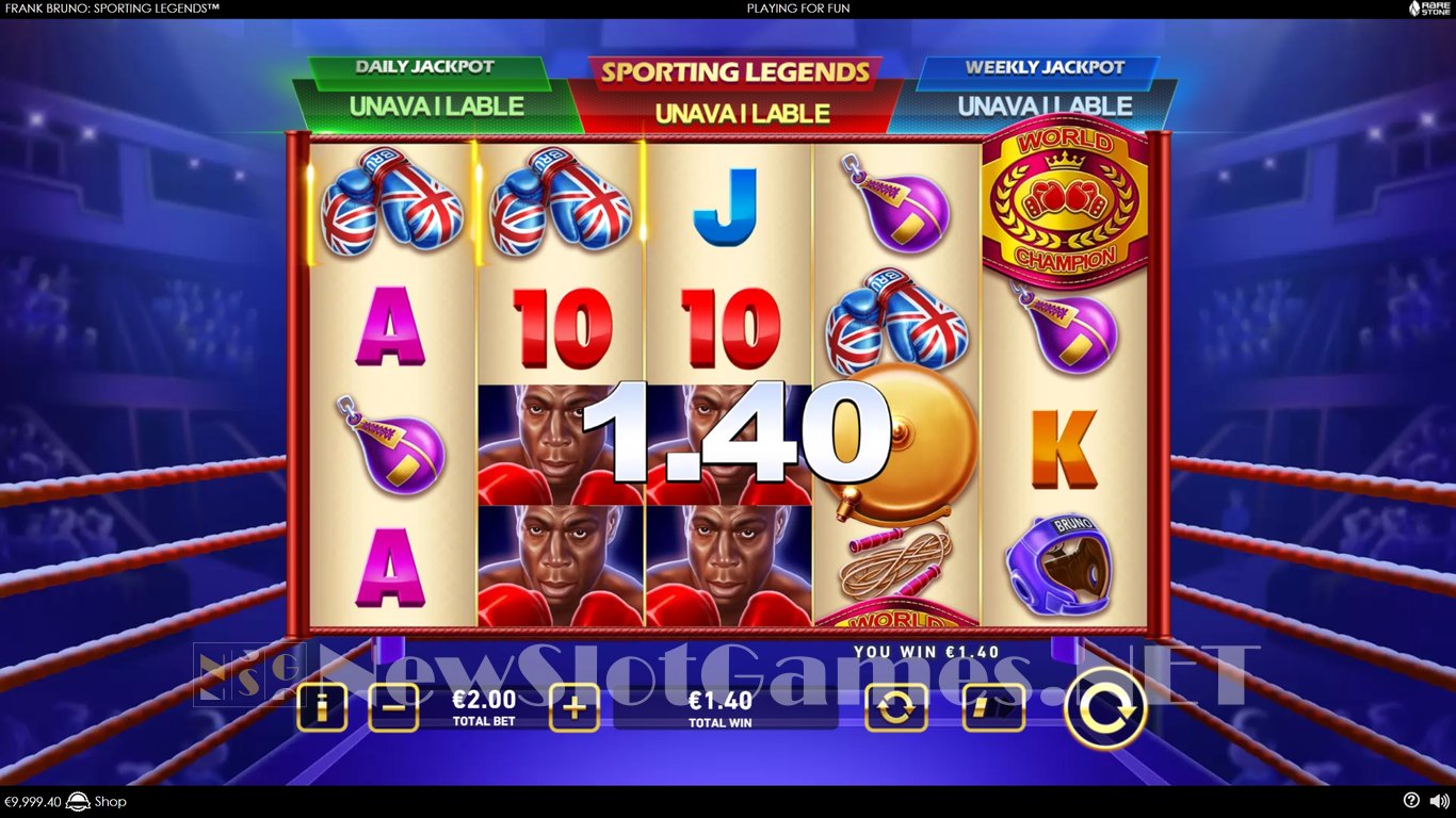 Frank Bruno Sporting Legends Slot Slot Image in Demo - pic. 2