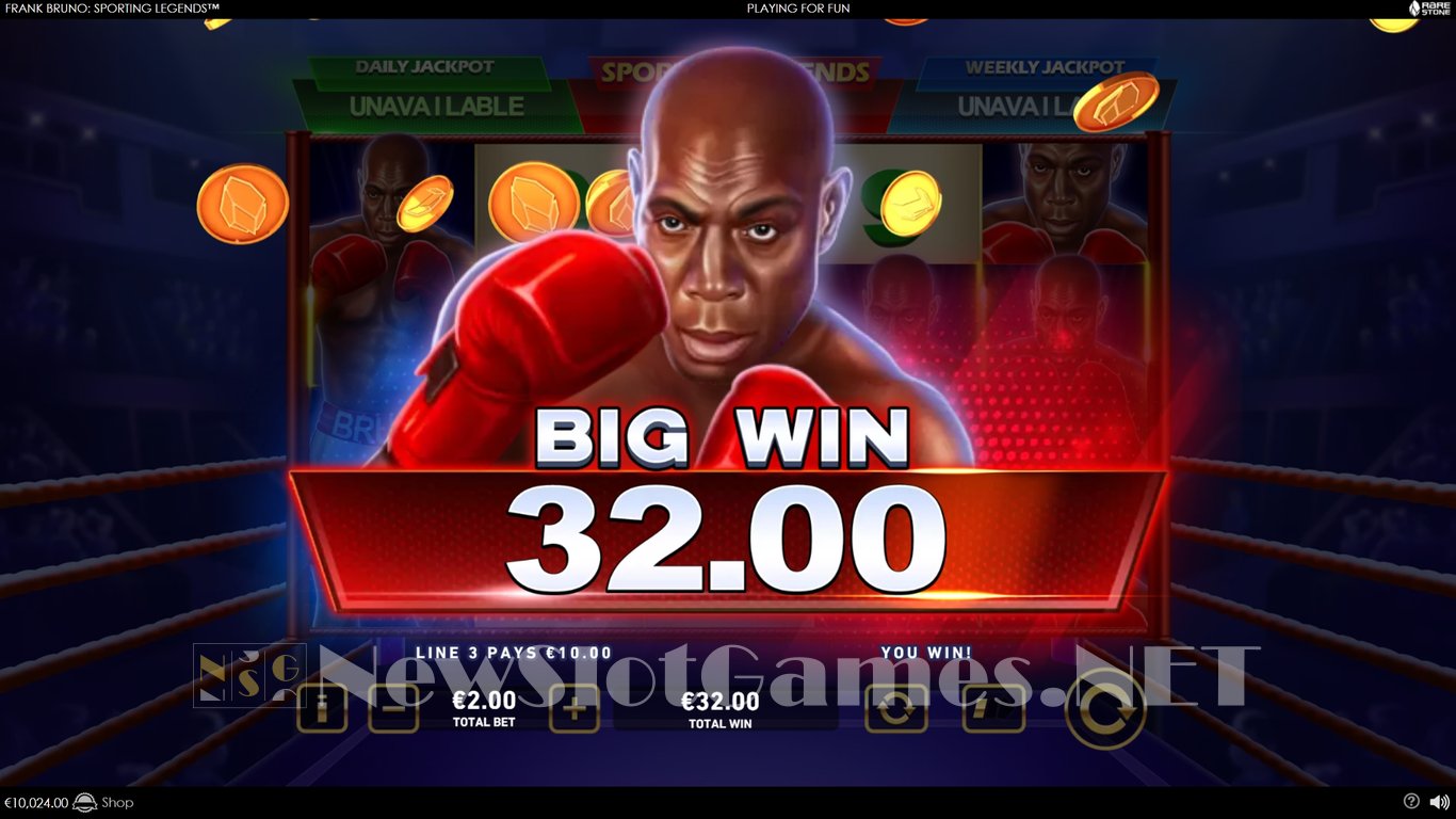 Frank Bruno Sporting Legends Slot Slot Image in Demo - pic. 7