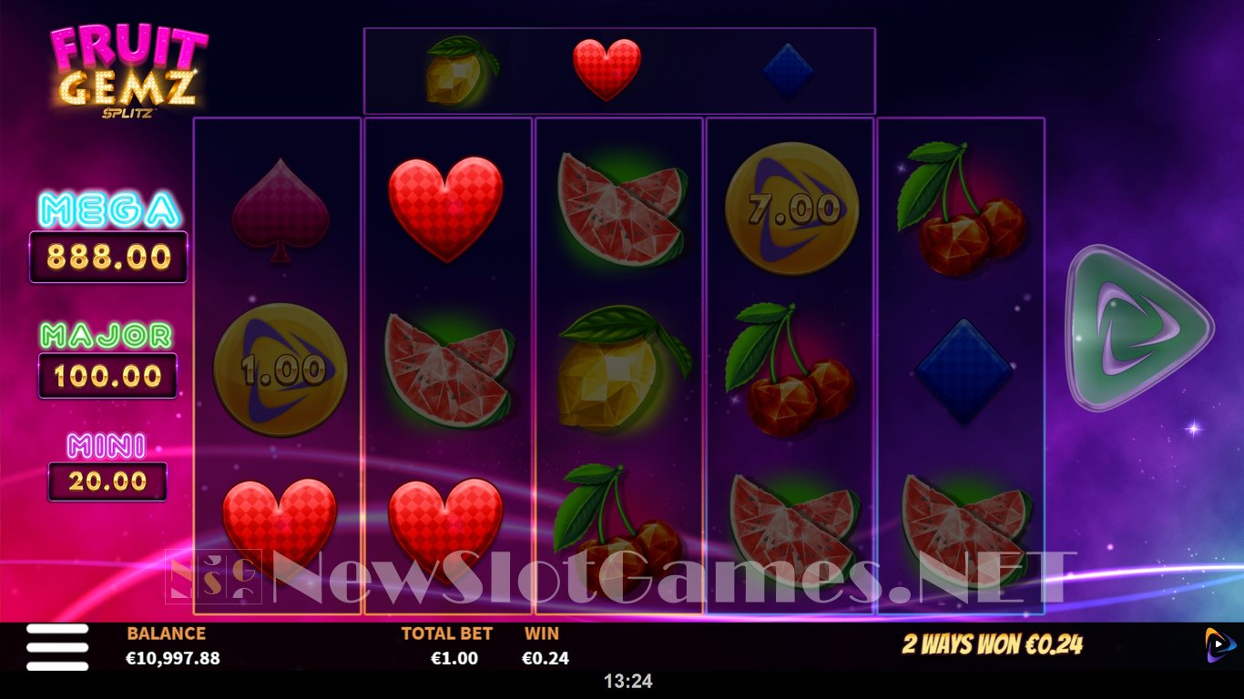 Fruit Gemz Splitz Slot Slot Image in Demo - pic. 11