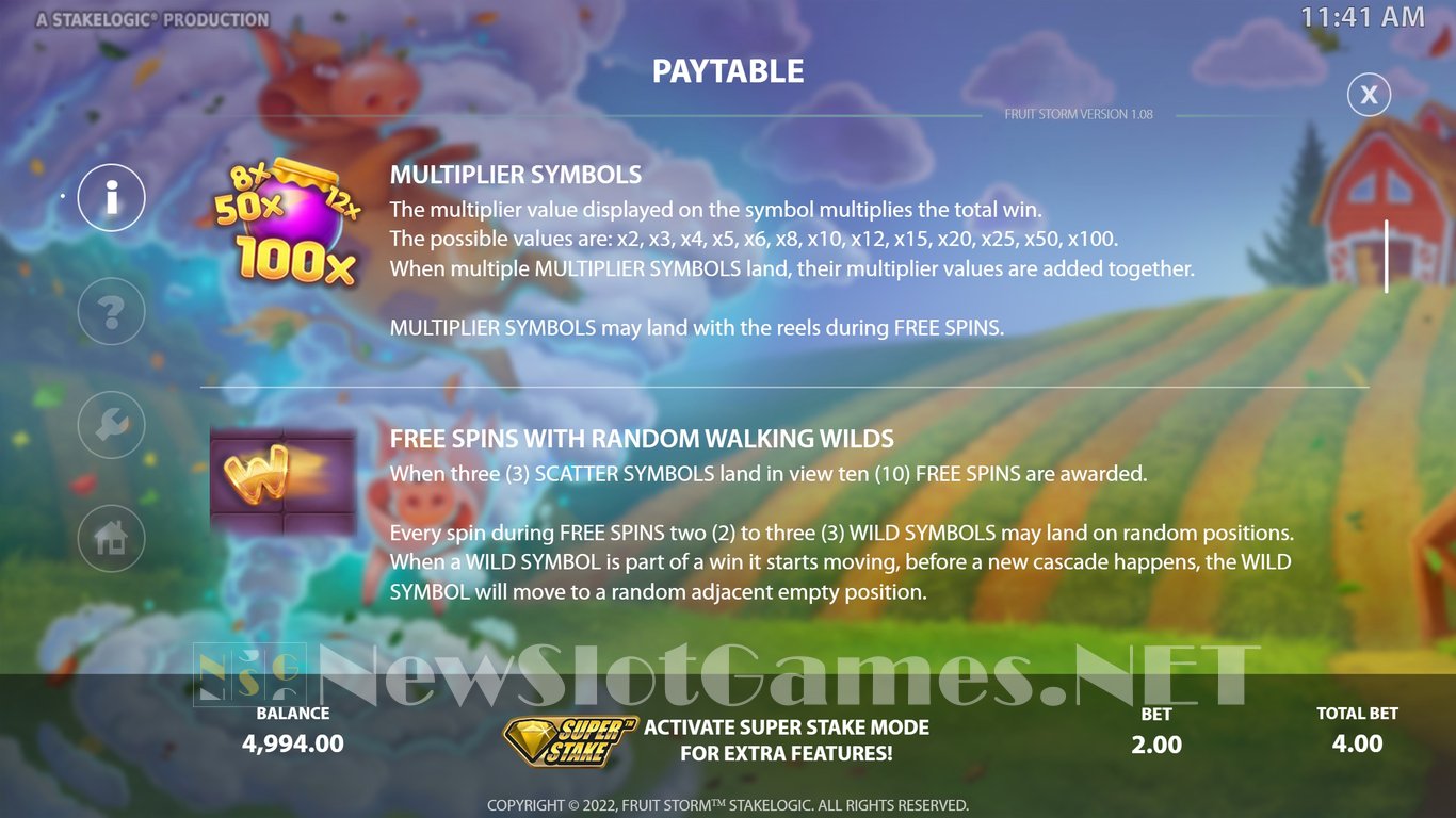 Fruit Storm Slot Slot Image in Demo - pic. 6