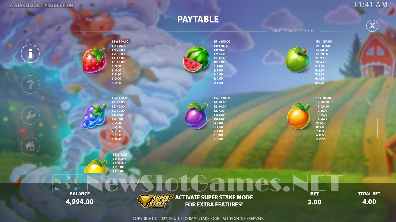 Fruit Storm Slot Slot Image in Demo - pic. 7