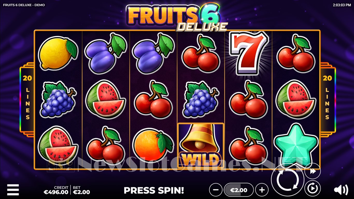 Fruits 6 DELUXE Slot Slot Image in Demo - pic. 3