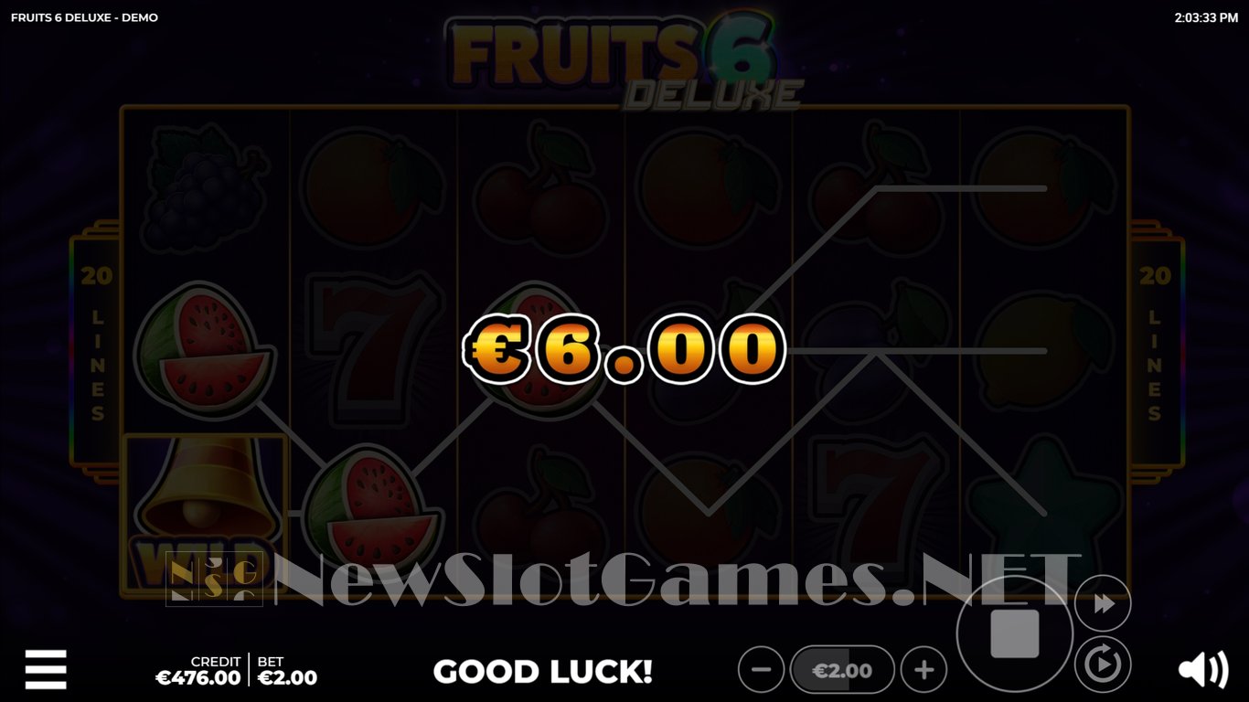 Fruits 6 DELUXE Slot Slot Image in Demo - pic. 6