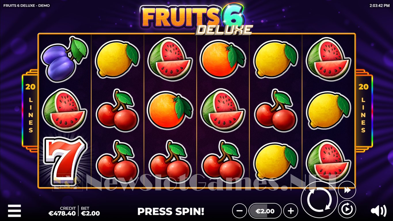 Fruits 6 DELUXE Slot Slot Image in Demo - pic. 8