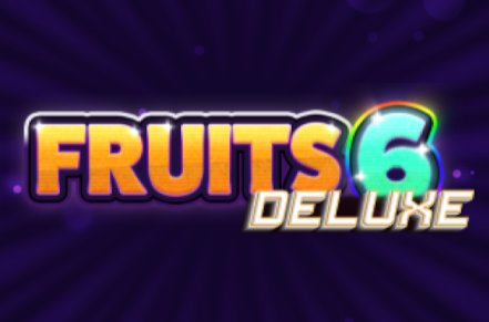 Fruits 6 DELUXE Slot Logo
