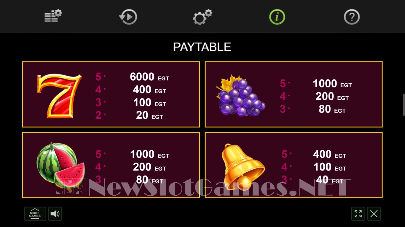 Fruits & Gold Slot Slot Image in Demo - pic. 3