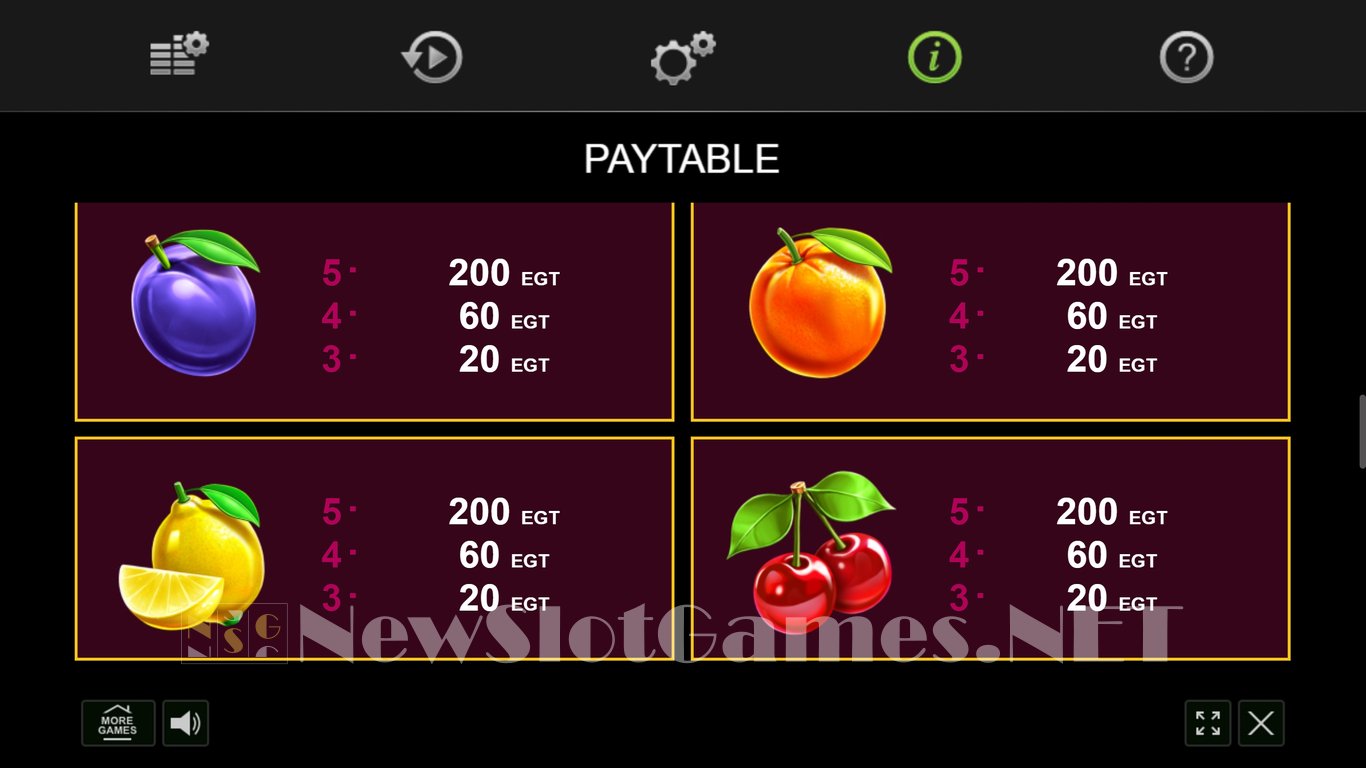Fruits & Gold Slot Slot Image in Demo - pic. 4
