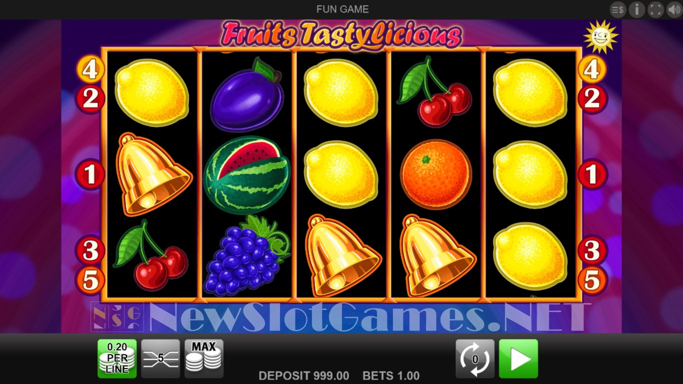 Fruits Tastylicious Slot Demo Image