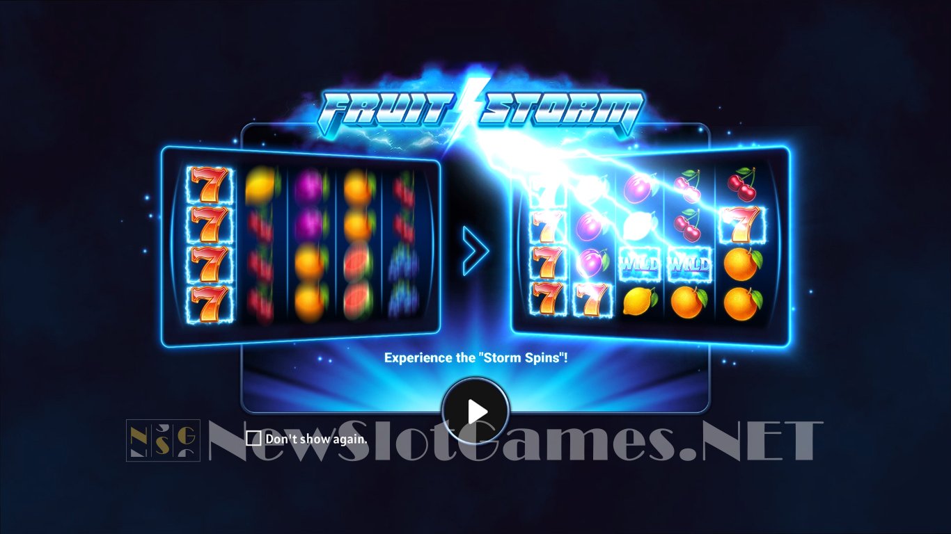 Fruit Storm Slot Demo Image