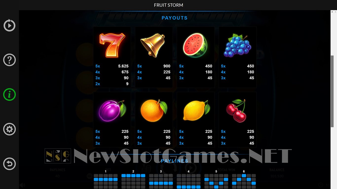 Fruit Storm Slot Slot Image in Demo - pic. 4