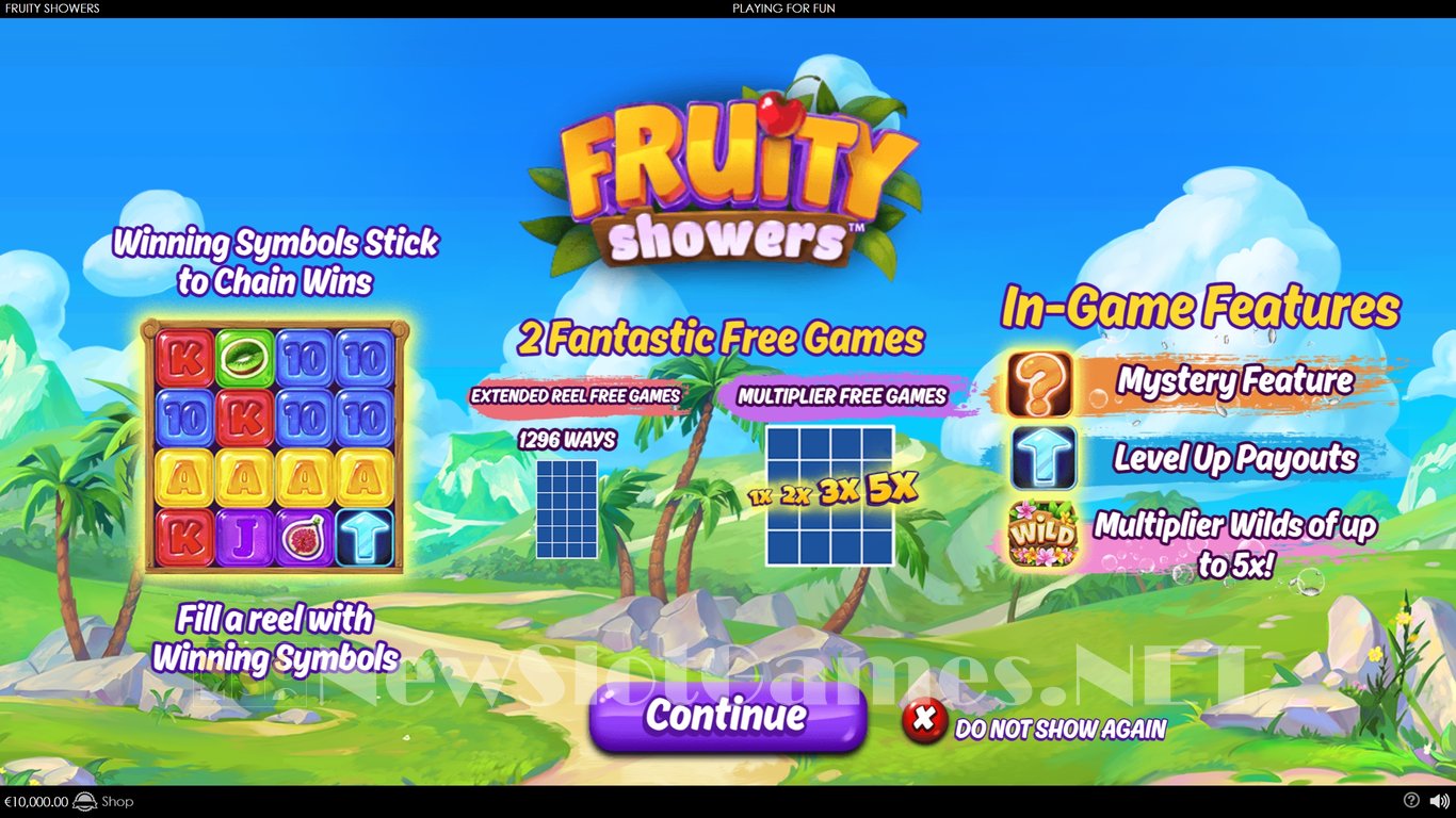 Fruity Showers Slot Demo Image