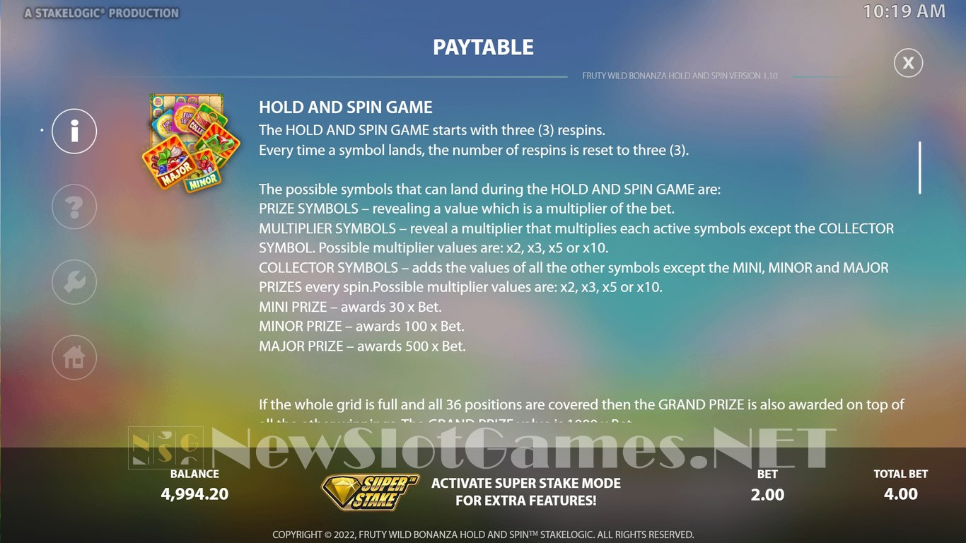 Fruity Wild Bonanza Slot Slot Image in Demo - pic. 6