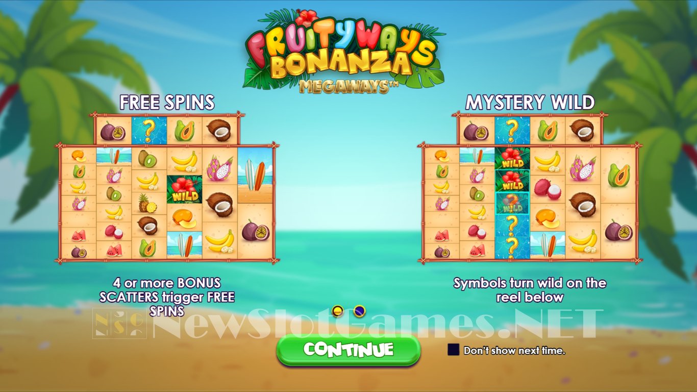 Fruityways Bonanza Megaways Slot Demo Image