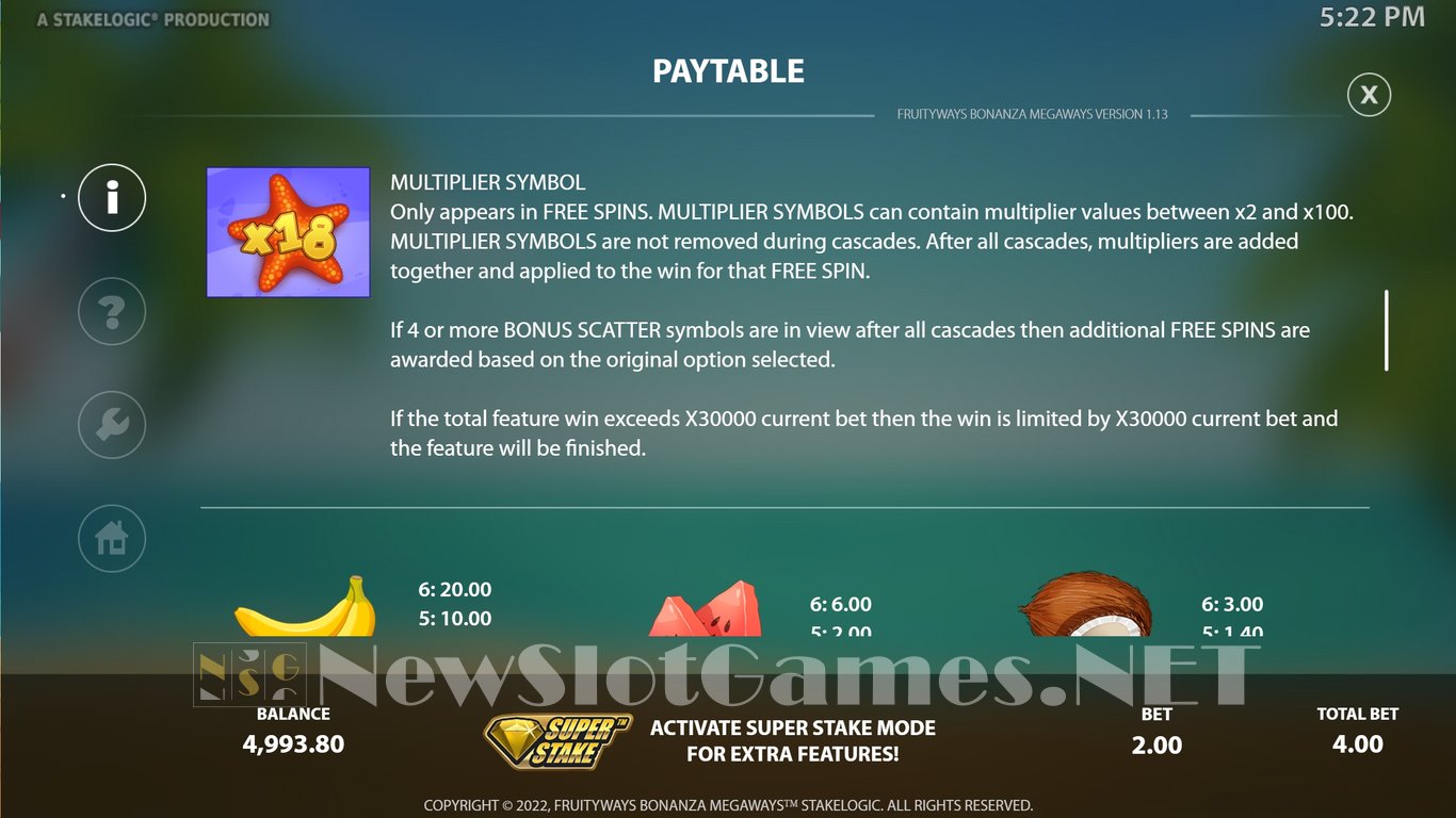 Fruityways Bonanza Megaways Slot Slot Image in Demo - pic. 5