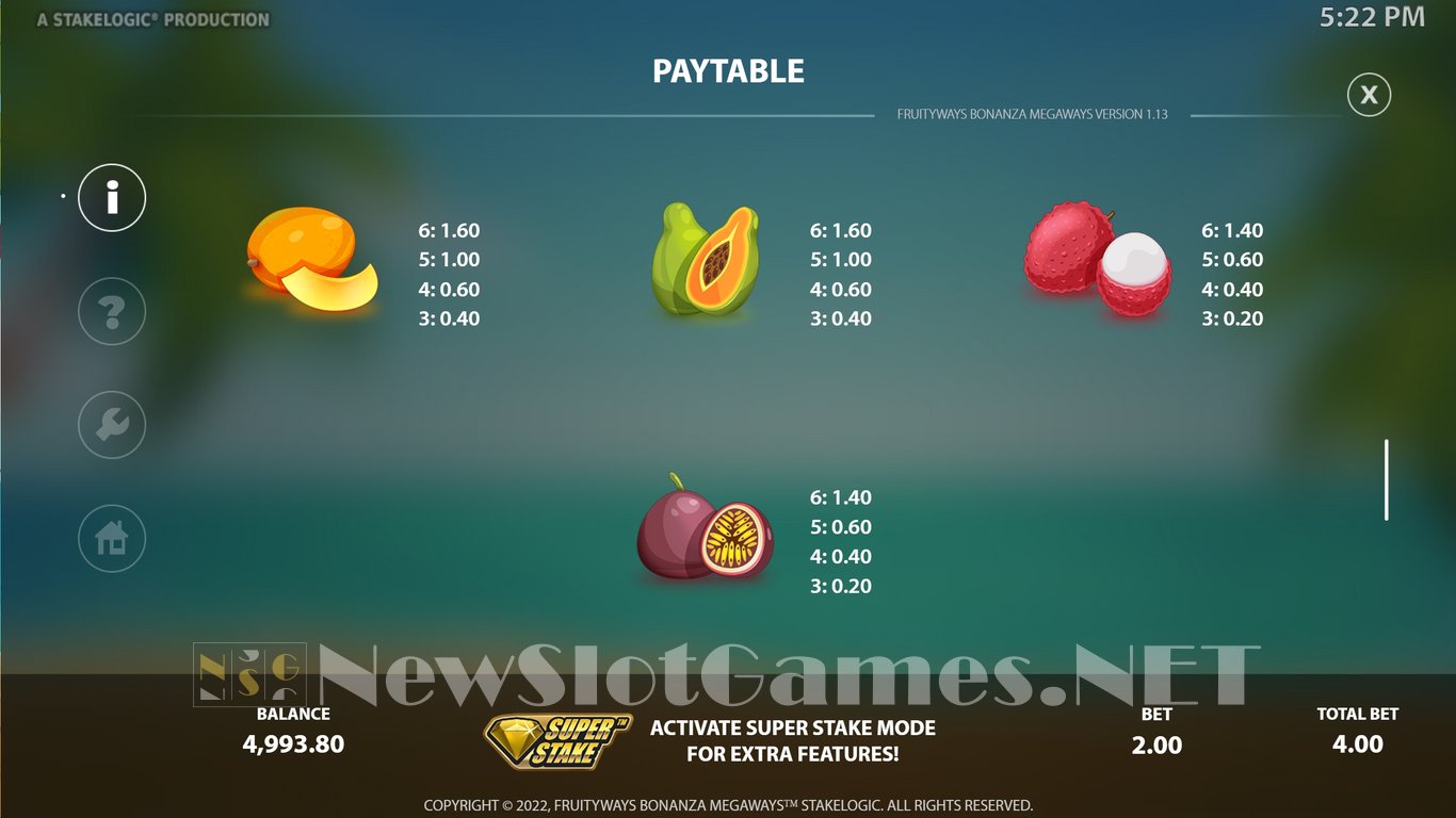 Fruityways Bonanza Megaways Slot Slot Image in Demo - pic. 7