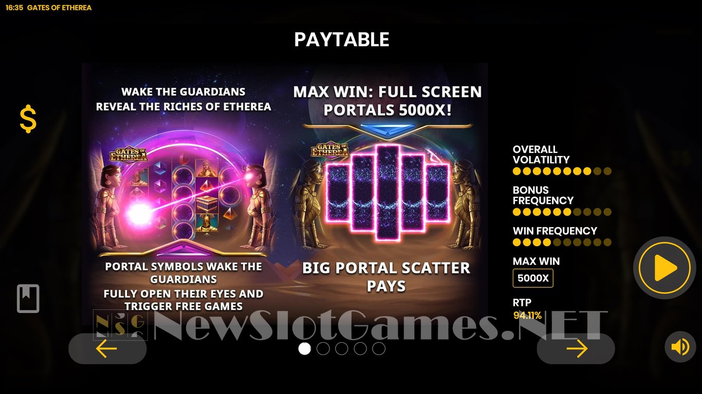 Gates of Etherea Slot Demo Image